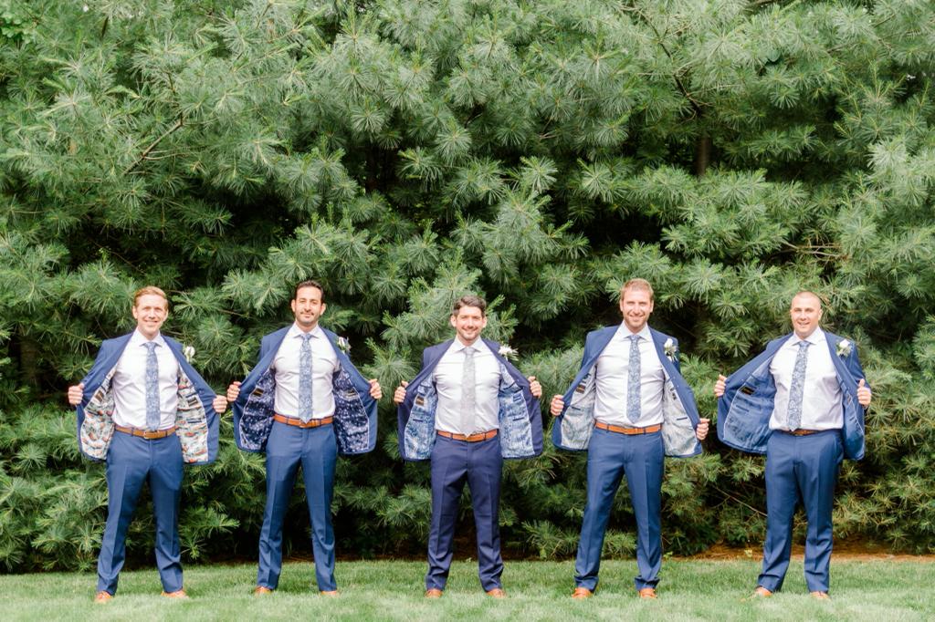 group of men at wedding