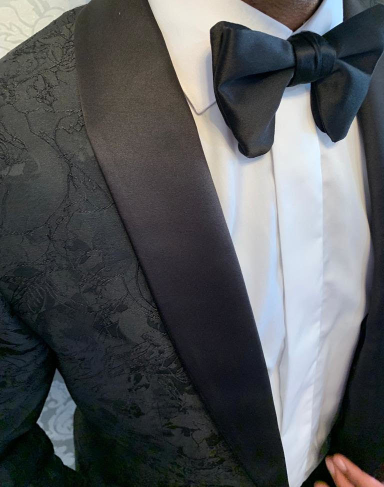 Man dressed in tuxedo