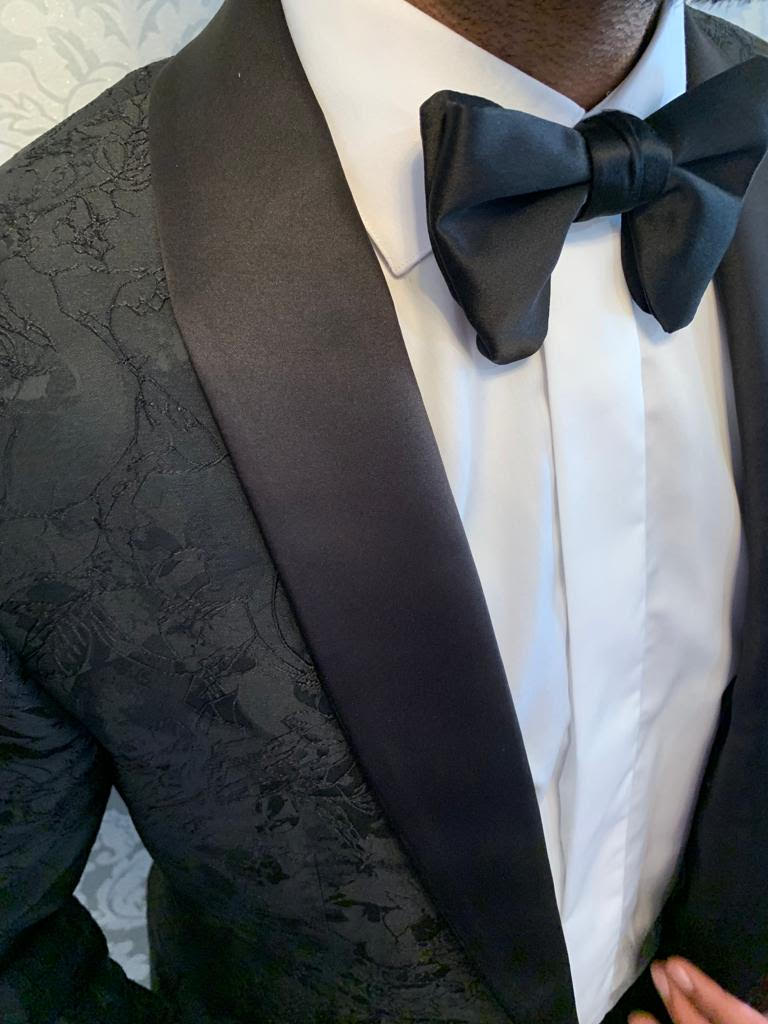 Man dressed in tuxedo